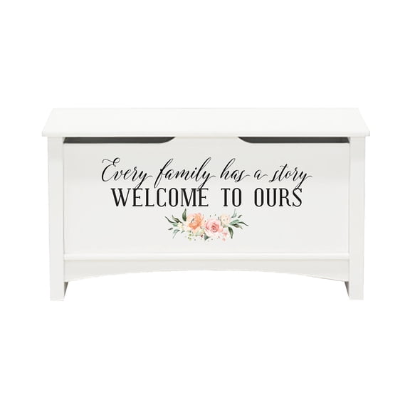LifeSong Milestones Large Toy Chest Storage Organizer Every Family Has A Story