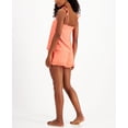 thumbnail image 2 of JENNI INTIMATES Sets Orange Printed Sleeveless Scoop Neck Tank Lounge Shorts Sleepwear  Size M, 2 of 3