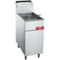 thumbnail image 3 of 40 lb Capacity Commercial Deep Fryer, 90,000 BTU, 3-Burner Propane Fryer, NSF Certified, 3 of 12