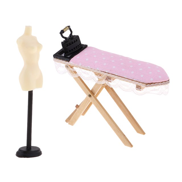 Support de Poupée Miniature 1/12 avec Planche DIY