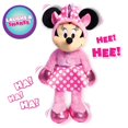 thumbnail image 2 of Disney Jr. Minnie Mouse Silly Giggling Feature Plush, Interactive 20 Inch Feature Plush, for Boys and Girls Ages 3 and up, 2 of 7