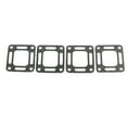 thumbnail image 4 of NS Full Flow Elbow Manifold Riser Gasket Graphite Composite Board Gray for Marine GM V-6 & V-8 4.3L 5.0L 5.7L 6.2L 7.4L 8.2L, 4 of 10
