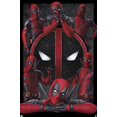 thumbnail image 1 of PPHAOSHO Marvel Deadpool Legacy Collage Poster frameless Painting Canvas Wall Posters Art Picture Print Modern Home Decor 8x12inch, 1 of 4