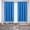 Blue, variant on Brown Blackout Curtains for Bedroom Living Room 72 Inches Long 2 Panels, Thermal Insulated Room Darkening Drapes Solid Grommet Top Noise Reduction Light Blocking Easter Window Treatments