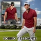 thumbnail image 3 of Playera Polo Hombre Caball Casual Moda Slim Fit Manga Corta, 3 of 8