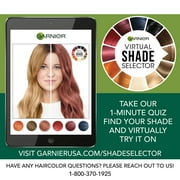 Garnier Nutrisse Ultra Coverage Nourishing Hair Color Creme, Deep Light Golden Brown (Toffee Nut) 630, 1 kit