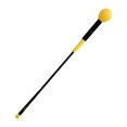 thumbnail image 4 of S SERENABLE Golf Swing Aid Accessories Golf Practice Rod for Men Hitting Outdoor Yellow, 4 of 9