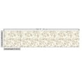 thumbnail image 2 of Ambesonne Summer Fabric by the Yard Upholstery, Flowers Bouquet Blooms, 10 Yards, Beige Umber Cream, 2 of 4