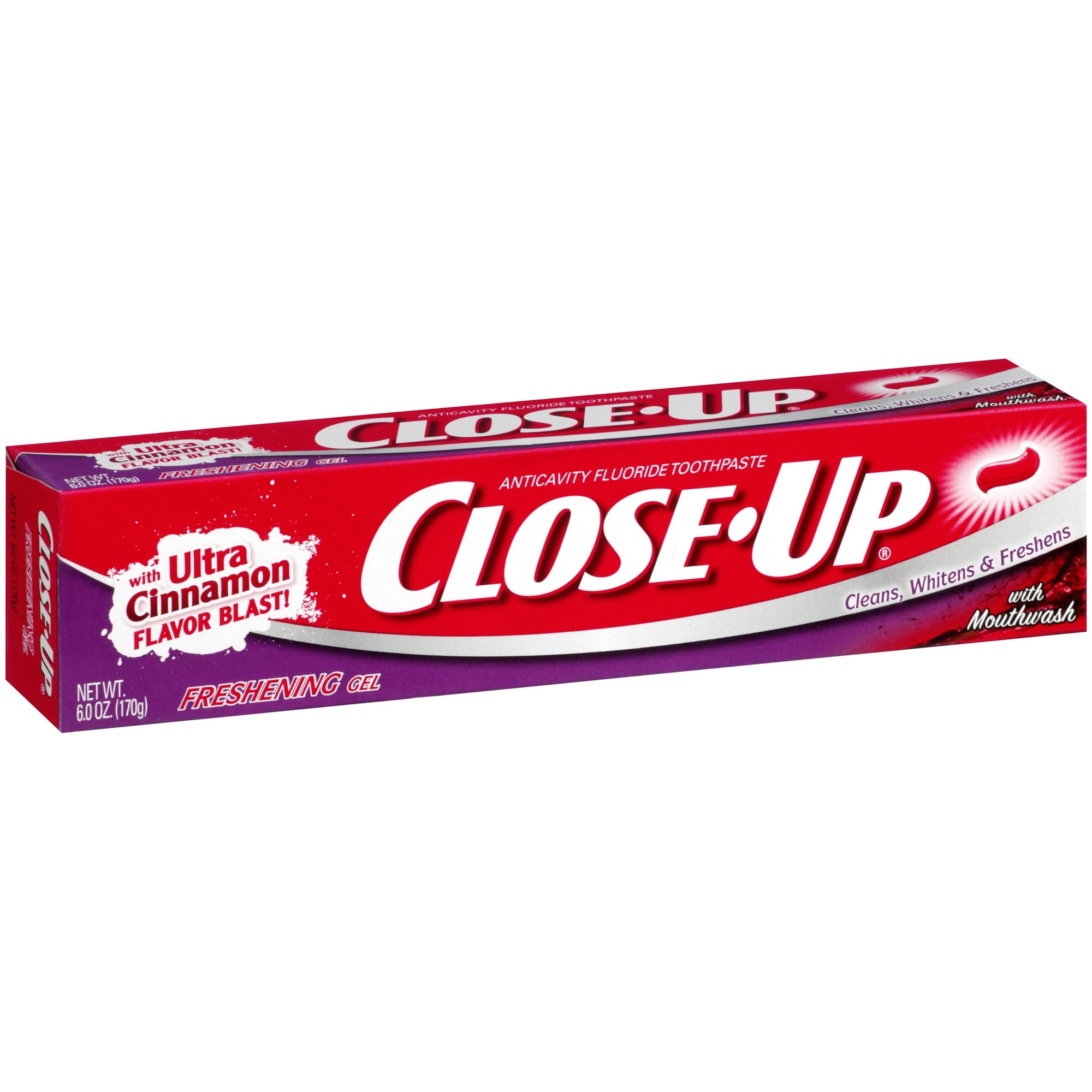 Close Up Toothpaste Ultra Cinnamon 6 Oz