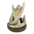 thumbnail image 6 of Western Rustic 8 Point Buck Stag Deer Antlers Display With Elk Sculpted Dagger, 6 of 10