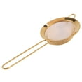 thumbnail image 4 of 2X Fine Mesh Oil Strainer Golden Flour Sifter Sieve Colanders Flour Coffee Mesh Filter Bakeware S, 4 of 8