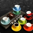 thumbnail image 2 of Macaron Espresso Black Italian Coffee Cup, 2 of 5