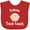 Red, variant on Inktastic Future Track Coach Occupation Boys or Girls Baby Bib