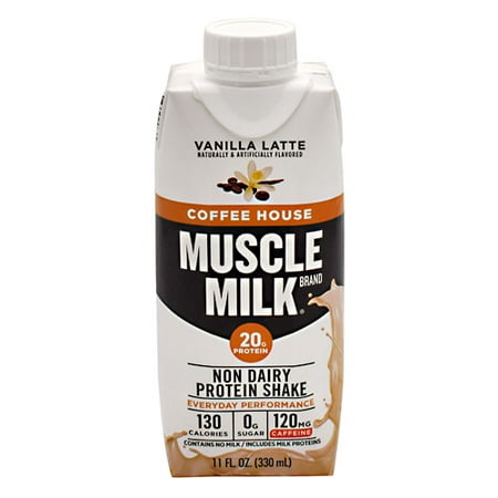 CytoSport Coffee House Muscle Milk RTD - Vanilla Latte - 12 - 11 fl oz