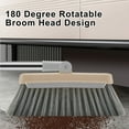thumbnail image 5 of VQPeo Standing Dustpan Broom Set Handheld Broom with Dustpan for Home and Office Cleaning, Efficient Trash Collection Non-Stick Hair Removal for Indoor Outdoor Use, 5 of 5