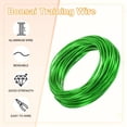 thumbnail image 2 of Uxcell 1-Pack Bonsai Training Wire, 3mm x 49ft/15m Anodized Aluminum Bonsai Tree Wire for Fine Trunk [Green], 2 of 7