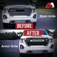 thumbnail image 6 of AMERICAN MODIFIED Grille w/Lights for 19-21 GMC Sierra 1500 Base, & SLE, 6 of 12
