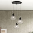 thumbnail image 5 of Livex Lighting - Catania - 3 Light Pendant In Transitional Style-15 Inches Tall, 5 of 10
