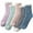 Blue,Pink,Purple,Mint Green,Grey, variant on wendunide 5 pairs fuzzy socks slipper socks microfiber sleeping socks soft home winter socks for women multicolor