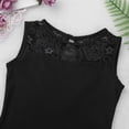 thumbnail image 4 of CHICTRY Little Girls Solid Ballet Dance Leotard Cutout Back Gymnastics Leotard, 4 of 7