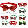 thumbnail image 4 of Methold Collares para perros Corbatas de lazo Correa ajustable Lovely Plaid Mascotas Accesorios Decoraciones Cinta Ropa Cachorro Navidad Tipo 9 Suministros para perros tipo 9 Methold PT003674-09, 4 of 6
