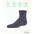 thumbnail image 6 of MeMoi Unisex Basics Kids Cotton Blend Ankle Socks - Girls - Female, 6, Dark Denim, 6 of 8