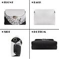 thumbnail image 5 of Pzuqiu Polka Dots Leather Crossbody Bag Practical Functional Quilted Leather Crossbody Bags for Women with Chain Strap Exquisite Fashion for Teen Girls-Women, 5 of 7