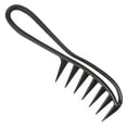 thumbnail image 2 of Knotted Comb Wide Tooth Anti-Static Curly Hairdressing Brush Plastic Hollow Extension Comb, 2 of 7