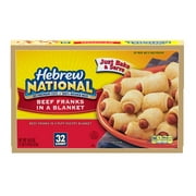 Hebrew National Beef Franks in a Blanket, 18.4 Ounce -- 6 per case.
