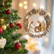 thumbnail image 1 of Fiudx Decoraciones navideñas para interiores Adornos de belén Adornos navideños colgantes Natividad Adornos de belén para Navidad 111 Adornos navideños de belén Decoración religiosa, 1 of 7