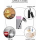 thumbnail image 4 of Disposable Eyelash Brushes, 200Pcs Disposable Mascara Wands Eye Lash Applicator Eyebrow Brush Makeup Kit(Pink&Purple), 4 of 4