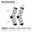 thumbnail image 2 of Haiem Snake Pattern Crew Socks – Soft & Durable Moisture-wicking Socks, Stay-Up Fit for Business, Work, and Casual Wear Size 5-11, 2 of 6