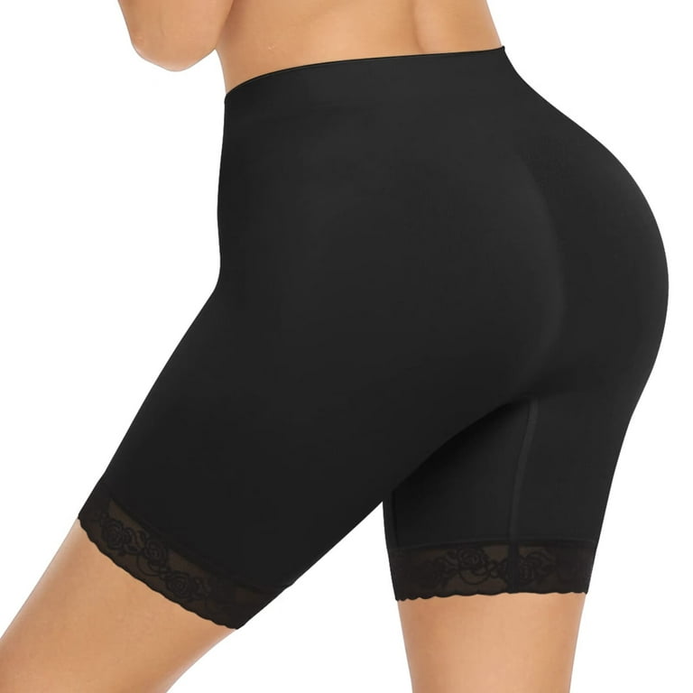 Women's Slip Shorts,Stretchy Lace Panties,Comfortable Boyshorts  Panties,Anti-chafing Spandex Shorts for Under Dress 