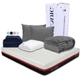 thumbnail image 1 of Colchón Queen Size Roll Restonic Almohada 2Pack DICASA Protector Cloud Sábanas Softy Edredón Homy, 1 of 8