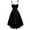 Black-05, variant on STETMN Women's Spaghetti Straps Tulle Dress Vintage Flower Short Formal Wedding Party Cocktail Dresses