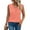 Pink, variant on CheerKidz Fashion Women's Summer Button Down V Neck T-Shirt Sleeveless Loose Tops,Casual Vacation Clothes,Trendy Summer Blouse(Blue,XL)