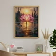 thumbnail image 6 of Diamond Art Kits for Adults - Sunset Blooming Lotus Reflection 5d Diamond Painting for Adults, Diamond Art for Adults Beginners, Frameless Diamond Painting Kits for Adults for Home Wall Decor, 6 of 7