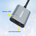 thumbnail image 3 of Adaptador 720P Compatible con , AV/SV, Conmutación Automática con Relación de Aspecto 4:3/16:9 para Consolas N64/SNES/SFC/, Convertidor HDTV., 3 of 5