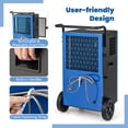 thumbnail image 2 of Patiojoy 215 Pints Industrial Dehumidifier Heavy Duty Commercial Dehumidifier w/ Drain Hose 24H Timer & 4 Wheels Water Damage Restoration, 2 of 9