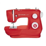 SINGER Simple 3337 Lightweight & Portable Sewing Machine With 108 Stitch Applications, LED Light & 1-step Buttonhole | Used for Crafting and Sewing - Red