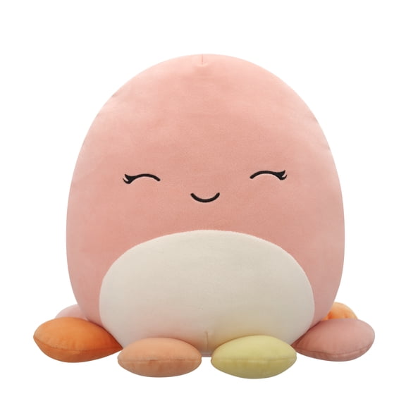 Squishmallows Original 12 inch Melina the Happy Peach Octopus - Child's Ultra Soft Plush Toy