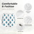 thumbnail image 6 of Lsque Turtle Printed Women's Running Shorts with Liner Pockets,Elastic Quick Dry Workout Athletic Gym Yoga Shorts,Womens High Waist Shorts-X-Large, 6 of 9