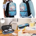thumbnail image 2 of Uorisanigo Cartoon Salamander Backpack with Lunch Box for Girls Boys 6-8 8-10 Kids Backpacks 4 in 1 Set School Bag with Pencil Case Water Bottle Sleeve 17 Inch Bookbag for Elementary Daypack, 2 of 7