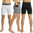thumbnail image 7 of YUSHOW Compression Shorts for Men Running Gym Yoga Workout Underwear with Pockets Size XL, 7 of 7