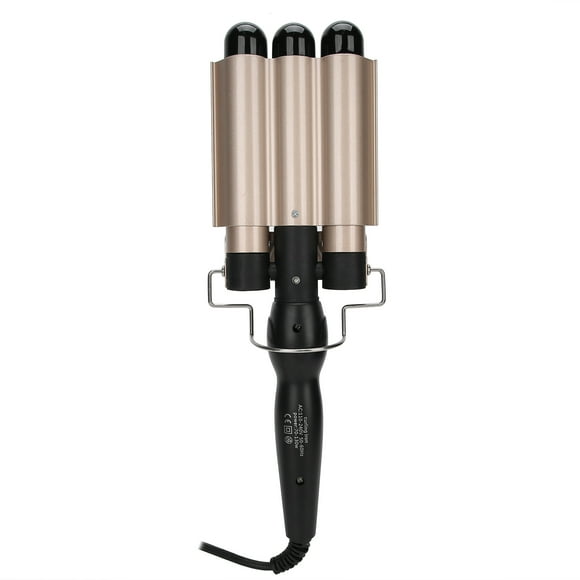 Waver De Cabello Eléctrico, Varita De Hierro Rizado De Cabello, Sin Frizz Operación Cómoda Calefacción Rápida Para Cabello Seco Cabello Húmedo