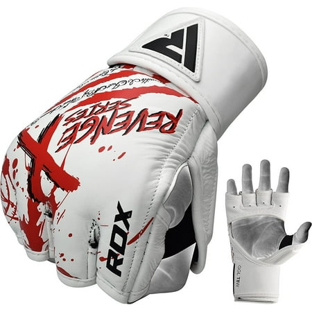 RDX T8 MMA Gloves Punching Boxing Bag Grappling Training Fighting