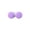 Purple, variant on Portable Double Contact Lens Case, Travel-Friendly Stylish Storage Box for Daily Use, Gym, and Business Trips