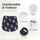 thumbnail image 4 of Balery Astronaut Surfing Pantalones cortos deportivos para mujer con forro y dos bolsillos, elásticos, para entrenamiento, gimnasio, yoga-Medium, 4 of 7
