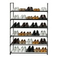 Ktaxon 6Tier Metal Sturdy Shoe Rack Shelf Shoe Tower Stand 30 Pairs