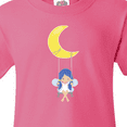 thumbnail image 4 of Inktastic Cute Fairy, Fairy On The Moon, Fairy On A Swing Youth T-Shirt, 4 of 5